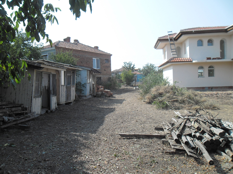 Rear of House and sheds